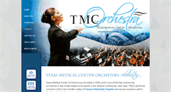 Desktop Screenshot of doctorsorchestrahouston.org